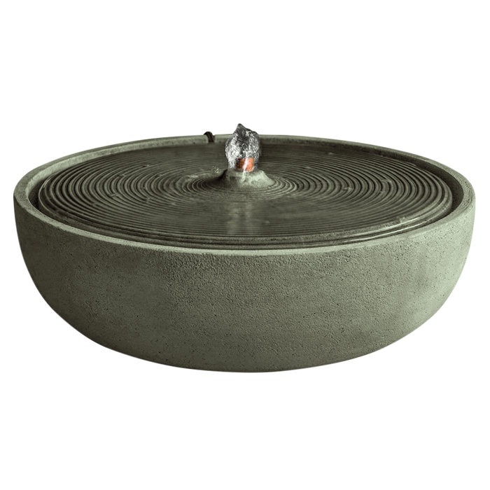 Campania International, Inc Concrete Ripple Fountain & Reviews Wayfair
